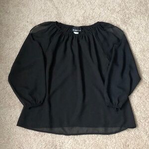 Cold shoulder blouse